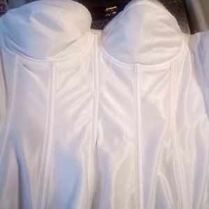 Strapless corset push up bra 42 B